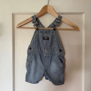 OshKosh B'gosh Blue Striped Kids short Overalls